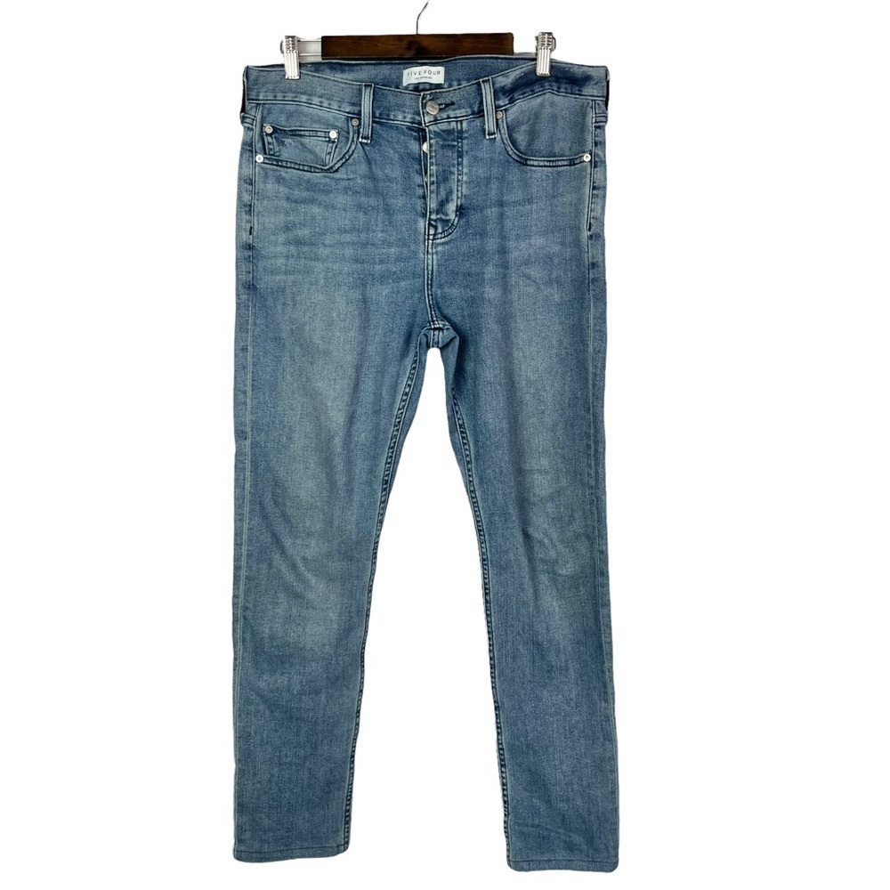 Five‎ Four Slim Fit Medium Wash Button Fly Jeans 33